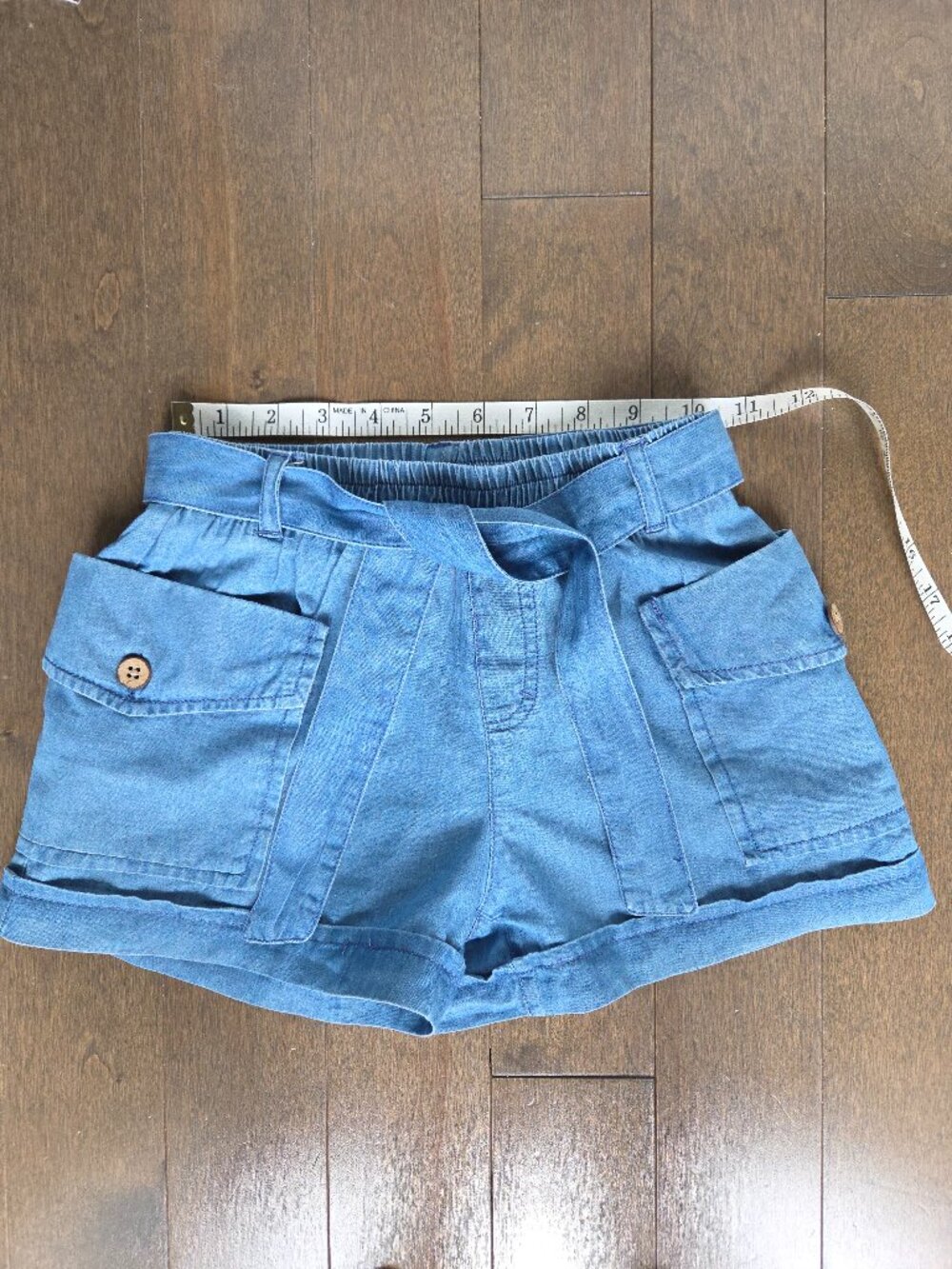 Mayoral girl jean shorts